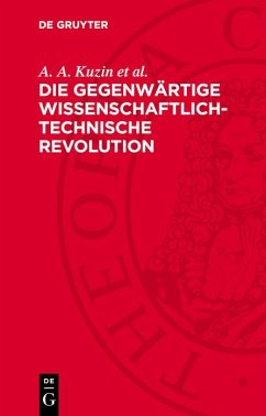 Cover Die gegenwärtige wissenschaftlich-technische Revolution (eBook, PDF)