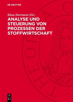 Cover Analyse und Steuerung von Prozessen der Stoffwirtschaft (eBook, PDF)