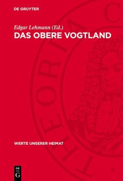 Cover Das Obere Vogtland (eBook, PDF)