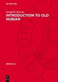 Introduction to Old Nubian (eBook, PDF)