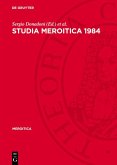 Studia Meroitica 1984 (eBook, PDF)