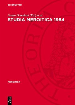 Cover Studia Meroitica 1984 (eBook, PDF)