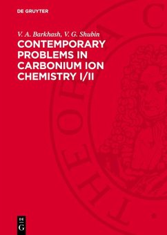 Cover Contemporary Problems in Carbonium Ion Chemistry I/II (eBook, PDF)