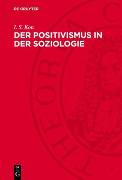 Cover Der Positivismus in der Soziologie (eBook, PDF)
