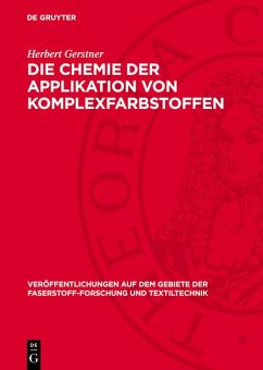 Cover Die Chemie der Applikation von Komplexfarbstoffen (eBook, PDF)
