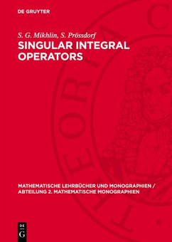 Cover Singular Integral Operators (eBook, PDF)