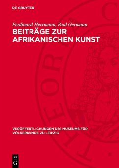 Beiträge zur afrikanischen Kunst (eBook, PDF) Cover Beiträge zur afrikanischen Kunst (eBook, PDF)