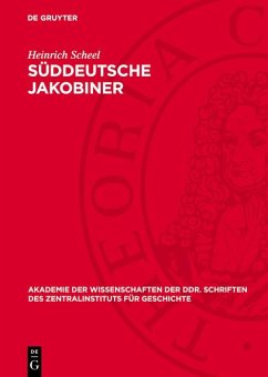 Süddeutsche Jakobiner (eBook, PDF) - Scheel, Heinrich