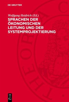 Cover Sprachen der ökonomischen Leitung und der Systemprojektierung (eBook, PDF)