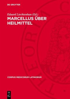 Cover Marcellus Über Heilmittel (eBook, PDF)