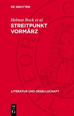 Streitpunkt Vormärz (eBook, PDF)