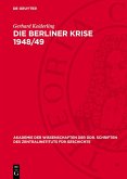 Die Berliner Krise 1948/49 (eBook, PDF)
