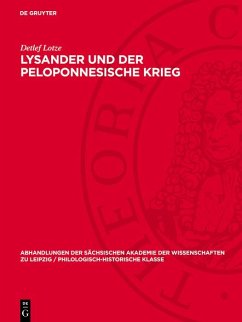 Lysander und der peloponnesische Krieg (eBook, PDF) - Lotze, Detlef