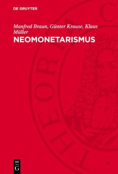 Cover Neomonetarismus (eBook, PDF)