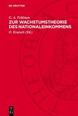 Zur Wachstumstheorie des Nationaleinkommens (eBook, PDF)