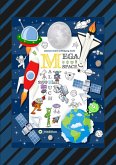 SPACE MEGA MALBUCH - SPEZIAL EDITION - ENTDECKE DAS UNIVERSUM - FREMDE PLANETEN - ERKUNDE DEN WELTRAUM - UFO - (eBook, ePUB)