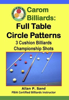 Cover Carom Billiards: Full Table Circle Patterns - 3-Cushion Billiards Championship Shots (eBook, ePUB)