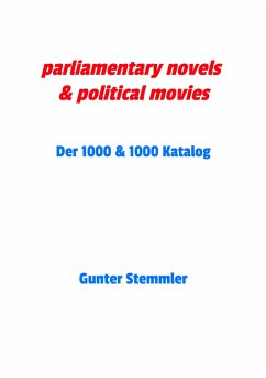 parliamentary novels & political movies (eBook, ePUB) - Stemmler, Gunter