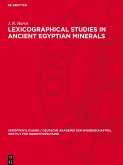 Lexicographical Studies in Ancient Egyptian Minerals