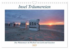 Insel Träumereien (Wandkalender 2025 DIN A4 quer), CALVENDO Monatskalender