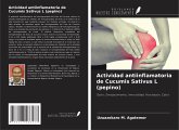 Actividad antiinflamatoria de Cucumis Sativus L (pepino)