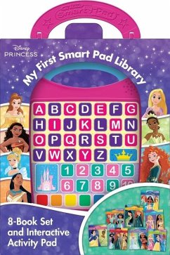 Disney Princess: My First Smart Pad Library 8-Book Set and Interactive Activity Pad Sound Book Set - Pi Kids