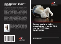 Conservazione della zoccolatura tramite GBR con la 