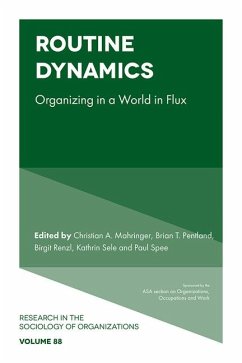 Routine Dynamics - Christian A. Mahringer; Brian T. Pentland; Birgit Renzl; Kathrin Sele; Paul Spee