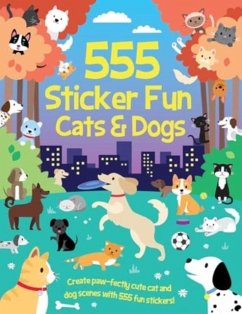 Cover 555 Sticker Fun - Cats & Dogs Activity Book