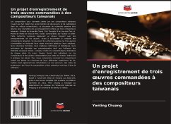 Un projet d'enregistrement de trois ¿uvres commandées à des compositeurs taïwanais - Chuang, Yenting