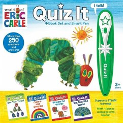 World of Eric Carle: Quiz It 4-Book Set and Smart Pen - Pi Kids