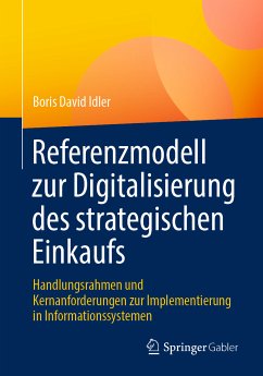 Referenzmodell zur Digitalisierung des strategischen Einkaufs (eBook, PDF) - Idler, Boris David