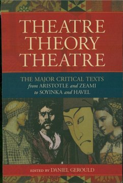 Theatre/Theory/Theatre (eBook, ePUB)