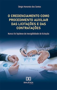 Cover O Credenciamento como Procedimento Auxiliar das Licitações e das Contratações (eBook, ePUB)