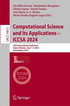 Cover Computational Science and Its Applications - ICCSA 2024
