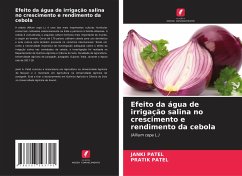 Efeito da água de irrigação salina no crescimento e rendimento da cebola - Patel, Janki;Patel, Pratik