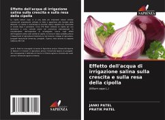 Effetto dell'acqua di irrigazione salina sulla crescita e sulla resa della cipolla - Patel, Janki;Patel, Pratik