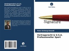 Vertragsrecht & U.S.A. Professioneller Sport - Ochieng-Omondi, Peter