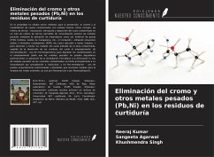 Eliminación del cromo y otros metales pesados (Pb,Ni) en los residuos de curtiduría - Kumar, Neeraj; Agarwal, Sangeeta; Singh, Khushmendra