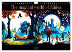 The magical world of fables (Wall Calendar 2025 DIN A4 landscape), CALVENDO 12 Month Wall Calendar - Aupeix, Jérôme