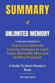 Summary of Unlimited Memory (eBook, ePUB)