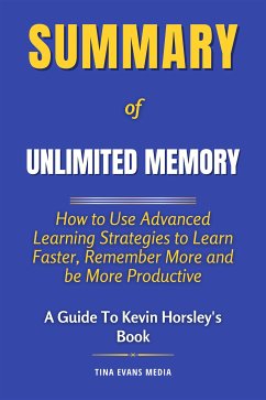 Summary of Unlimited Memory (eBook, ePUB) - Evans, Tina