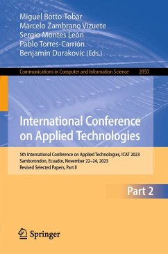 International Conference on Applied Technologies (eBook, PDF) Cover International Conference on Applied Technologies (eBook, PDF)
