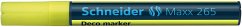Cover Schneider Kreidemarker Maxx 265, gelb, Rundspitze 2-3mm