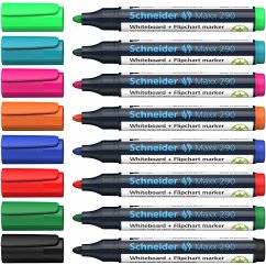 Cover Schneider Whiteboard-Marker Maxx 290, 8er Set