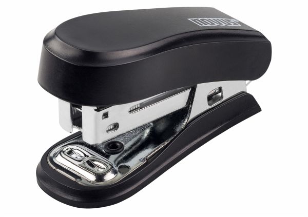 NOVUS Heftgerät Mini, bis 12 Blatt, schwarz