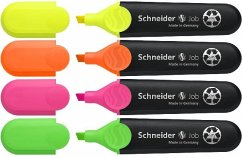 Cover Schneider Textmarker Job, 4er Set