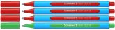 Schneider Kugelschreiber Slider Edge XB 4ert Set, Lehrer-Korrekturset Schneider Kugelschreiber Slider Edge XB 4ert Set, Lehrer-Korrekturset