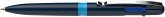 Schneider Vierfarb-Kugelschreiber Take 4, tiefblau Schneider Vierfarb-Kugelschreiber Take 4, tiefblau