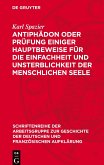 Antiphädon oder Prüfung einiger Hauptbeweise für die Einfachheit und Unsterblichkeit der menschlichen Seele
